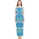 Abstract pattern geometric backgrounds   Draped Sleeveless Chiffon Jumpsuit View1