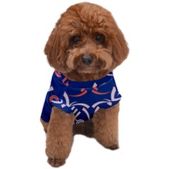 Abstract Pattern Geometric Backgrounds   Dog T-shirt by Eskimos