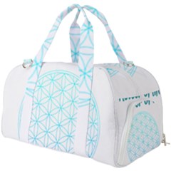 Flower Of Life  Burner Gym Duffel Bag by tony4urban