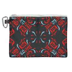 Abstract Pattern Geometric Backgrounds   Canvas Cosmetic Bag (xl) by Eskimos