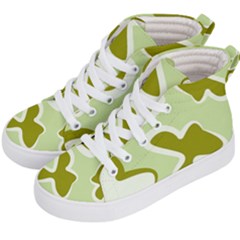 Abstract Pattern Geometric Backgrounds   Kids  Hi-top Skate Sneakers by Eskimos