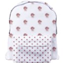 Weird Fantasy Bird Drawing Motif Pattern Giant Full Print Backpack View1