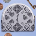 Abstract pattern geometric backgrounds   Horseshoe Style Canvas Pouch View2