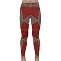 Abstract pattern geometric backgrounds   Classic Yoga Leggings View1