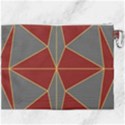 Abstract pattern geometric backgrounds   Canvas Cosmetic Bag (XXXL) View2