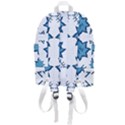 Abstract pattern geometric backgrounds   Zip Bottom Backpack View3