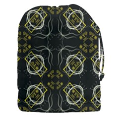 Abstract Pattern Geometric Backgrounds   Drawstring Pouch (3xl) by Eskimos