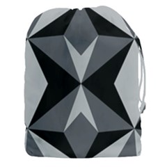 Abstract Pattern Geometric Backgrounds   Drawstring Pouch (3xl) by Eskimos