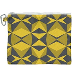 Abstract Pattern Geometric Backgrounds   Canvas Cosmetic Bag (xxxl) by Eskimos
