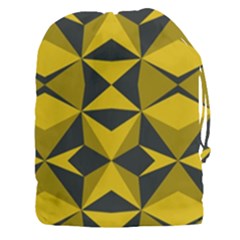 Abstract Pattern Geometric Backgrounds   Drawstring Pouch (3xl) by Eskimos