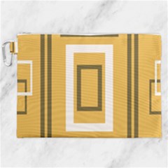 Abstract Pattern Geometric Backgrounds   Canvas Cosmetic Bag (xxl) by Eskimos