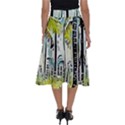Trees Perfect Length Midi Skirt View2