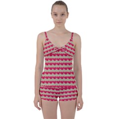 Garden Tie Front Two Piece Tankini by Sparkle