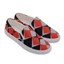 Abstract pattern geometric backgrounds   Women s Canvas Slip Ons View3