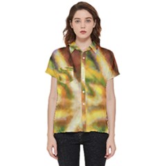 Requiem  Of The Yellow Stars Short Sleeve Pocket Shirt by DimitriosArt