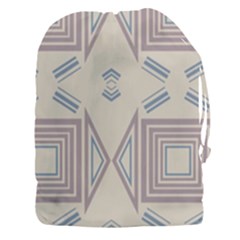 Abstract Pattern Geometric Backgrounds   Drawstring Pouch (3xl) by Eskimos