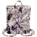 Abstract Wannabe Two Flap Top Backpack View3