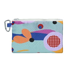 Happy Kiwi Poppi Canvas Cosmetic Bag (medium) by HappyKiwi