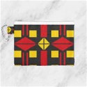 Abstract pattern geometric backgrounds   Canvas Cosmetic Bag (Medium) View1