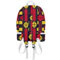 Abstract pattern geometric backgrounds   Zip Bottom Backpack View3
