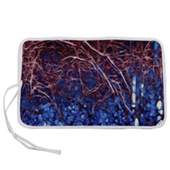 Autumn Fractal Forest Background Pen Storage Case (s) by Amaryn4rt
