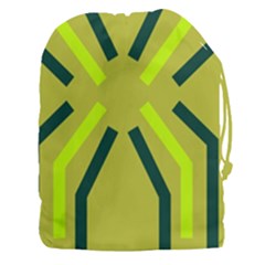 Abstract Pattern Geometric Backgrounds   Drawstring Pouch (3xl) by Eskimos