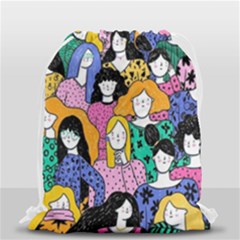 Women Drawstring Bag (small) by Sparkle
