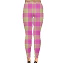 Pink Tartan 4 Inside Out Leggings View4