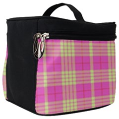 Pink Tartan 4 Make Up Travel Bag (big) by tartantotartanspink2