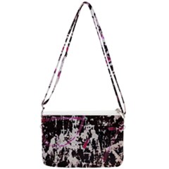 Chaos At The Wall Double Gusset Crossbody Bag by DimitriosArt