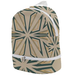Abstract Pattern Geometric Backgrounds   Zip Bottom Backpack by Eskimos