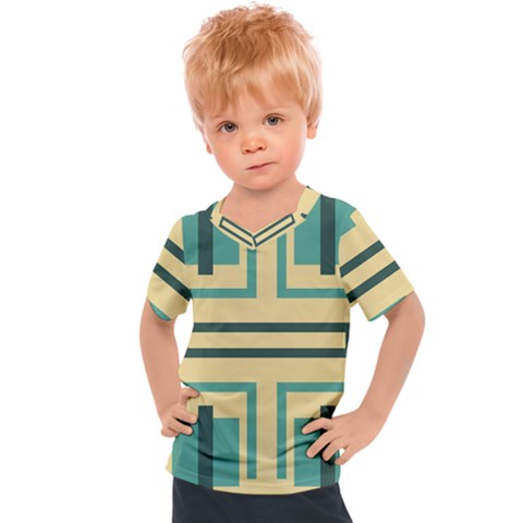Abstract Pattern Geometric Backgrounds   Kids  Sports Tee by Eskimos