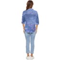 Gouttes d eau Galaxy Women s Quarter Sleeve Pocket Shirt View4
