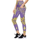 Folk flowers print Floral pattern Ethnic art Pocket Leggings  View3