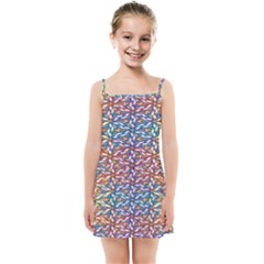 Colorful Flowers Kids  Summer Sun Dress by Sparkle