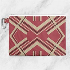 Abstract Pattern Geometric Backgrounds   Canvas Cosmetic Bag (xl) by Eskimos