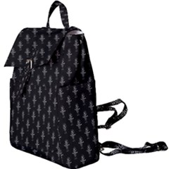 Sketchy Style Funny Skeletons Motif Drawing Buckle Everyday Backpack by dflcprintsclothing