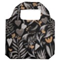   Plants And Hearts In Boho Style No. 2 Premium Foldable Grocery Recycle Bag View2