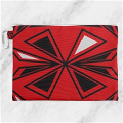 Abstract Pattern Geometric Backgrounds   Canvas Cosmetic Bag (xxl) by Eskimos