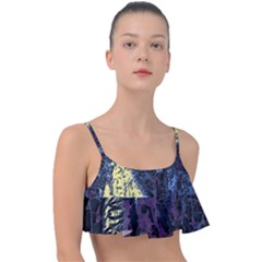 Glitch Witch Ii Frill Bikini Top by MRNStudios