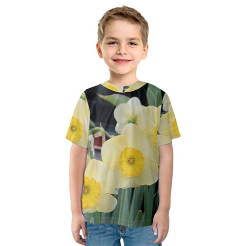 Daffodils In Bloom Kids  Sport Mesh Tee by thedaffodilstore