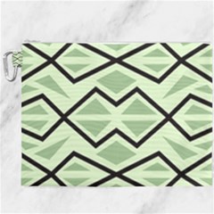 Abstract Pattern Geometric Backgrounds Canvas Cosmetic Bag (xxxl) by Eskimos