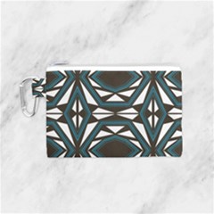 Abstract Pattern Geometric Backgrounds Canvas Cosmetic Bag (small) by Eskimos