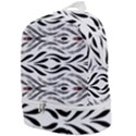 Folk flowers print Floral pattern Ethnic art Zip Bottom Backpack View1