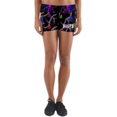 Boots Fruit Loop Yoga Shorts by TwiztidFox