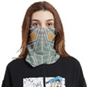 Abstract pattern geometric backgrounds Face Covering Bandana (Two Sides) View1