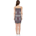 Abstract pattern geometric backgrounds Summer Tie Front Dress View2