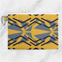 Abstract Pattern Geometric Backgrounds Canvas Cosmetic Bag (xl) by Eskimos
