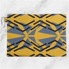 Abstract Pattern Geometric Backgrounds Canvas Cosmetic Bag (xxl) by Eskimos