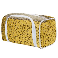 Beer Bubbles Toiletries Pouch by Wegoenart